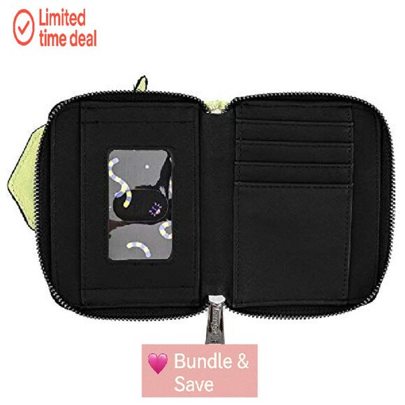 Glow-in-the-Dark Faux Leather Wallet with Multiple Card Slots - Picture 5 of 6